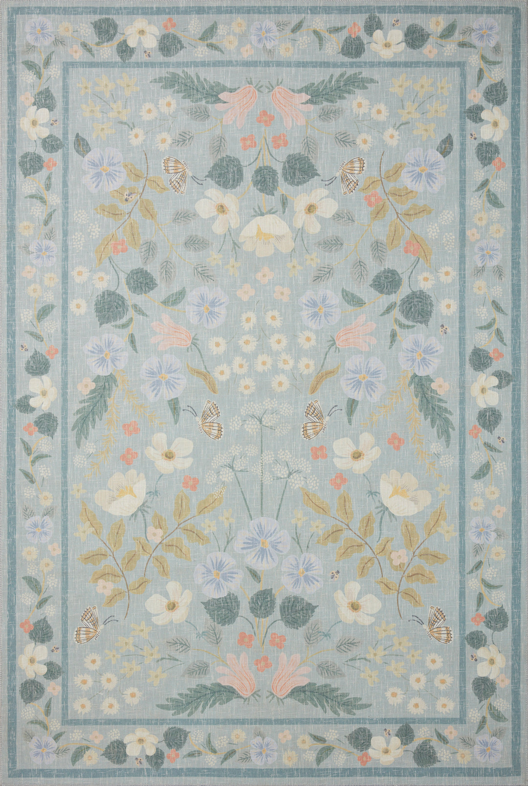 Cotswolds Rifle x Loloi Rug - Sky - 3'6 x 5' 6"