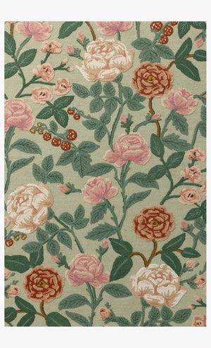 Highgrove Rifle x Loloi Rug - Mint - 3'6" x 5'6"