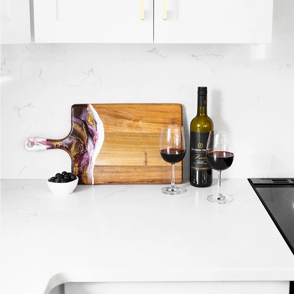 Acacia Cheese Board-Merlot - Lg