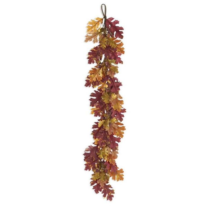 Muti Color Fall Oak Leaves Garland