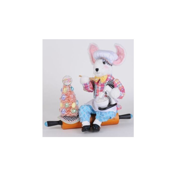 Kitchen Bunny on Rolling Pin