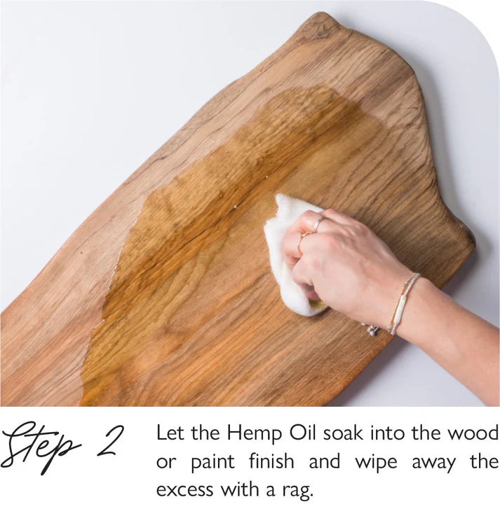 Fusion Finish/Hemp Oil Wood Finish/Food Safe