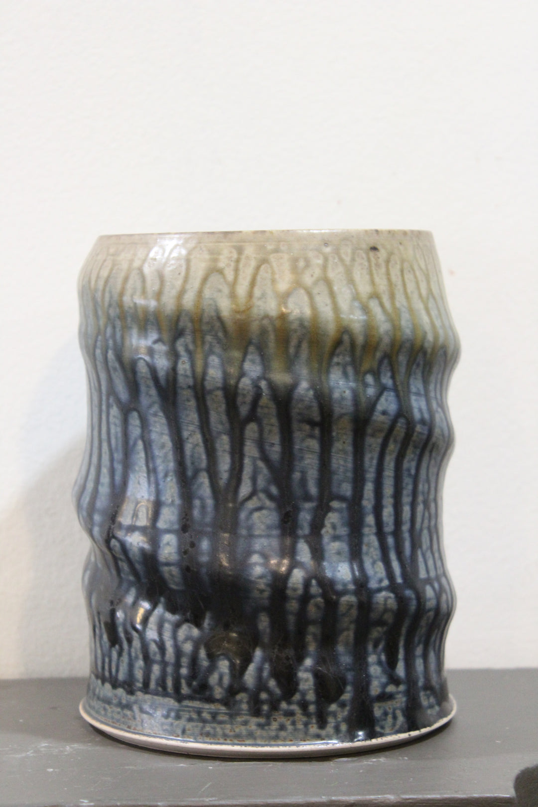 Pottery Wine Chiller - Utensil Holder - Vase