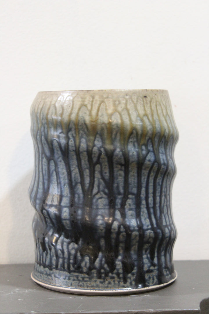 Pottery Wine Chiller - Utensil Holder - Vase