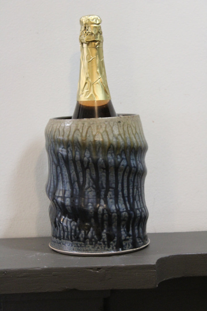 Pottery Wine Chiller - Utensil Holder - Vase