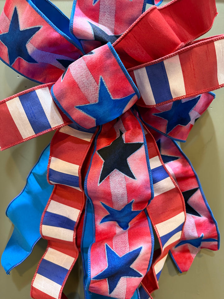 Blue Star Custom Bow - 16"W x 31" H