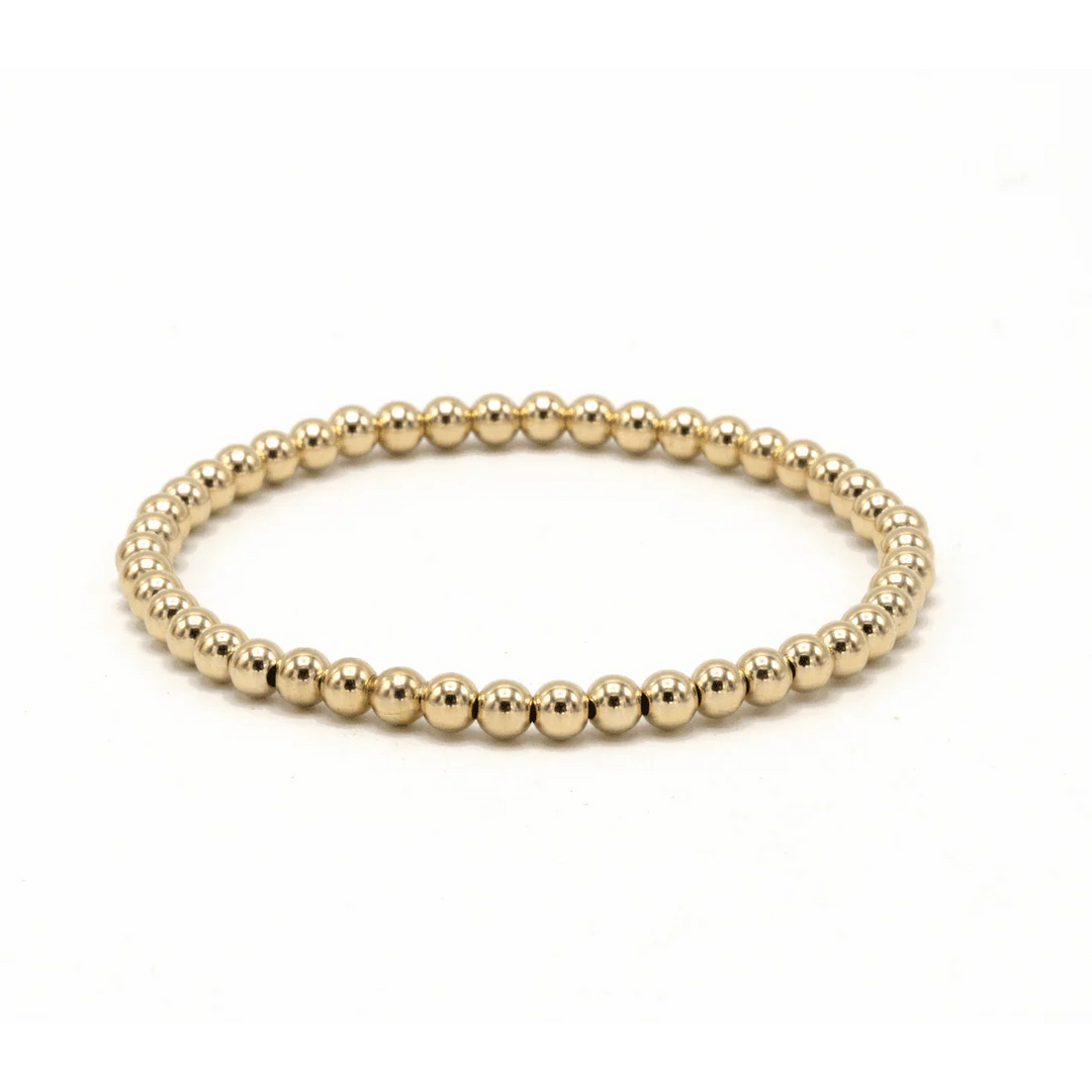 Bracelet-Karma 4mm 14K Gold Filled