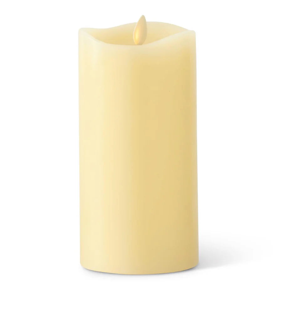 Luminara Indoor Flameless Pillar Candle Ivory/3.5 Wide