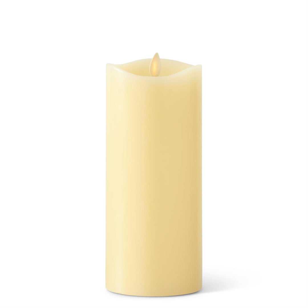 Luminara Indoor Flameless Pillar Candle Ivory/3.5 Wide