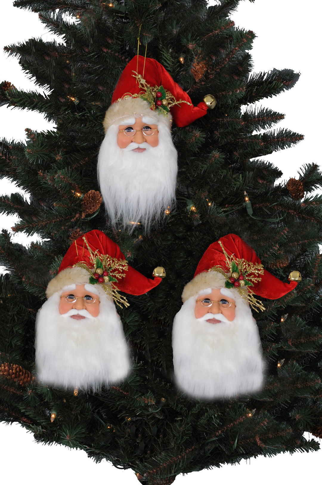 Santa Head Ornament