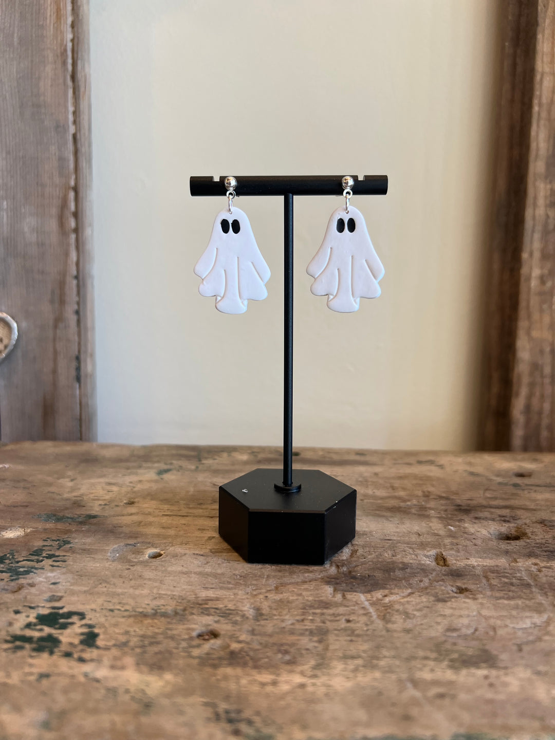 Willy the Ghost Earrings - silver