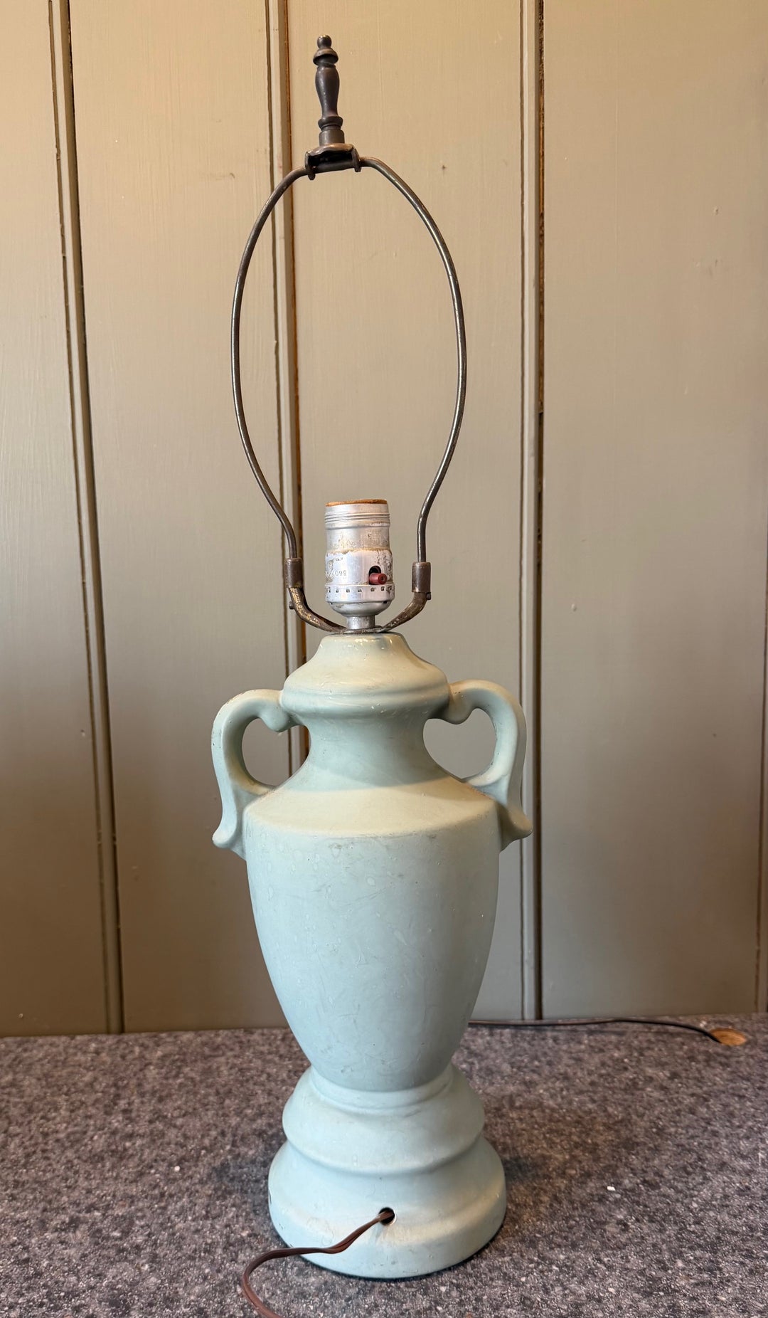 VV Lamp -  Art Deco Urn Shape - 24" H